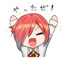 Man stick to feelings sticker #10277728