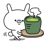 Powerful rabbit sticker #10277980