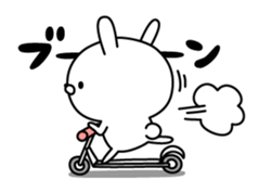 Powerful rabbit sticker #10277991