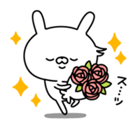 Powerful rabbit sticker #10278005