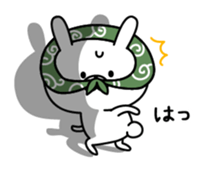 Powerful rabbit sticker #10278007