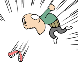 Grandpa of low back pain2(ENG) sticker #10278053