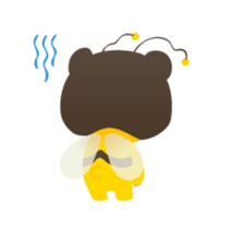 Bear " Mitsuo " sticker #10278260