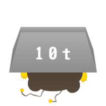 Bear " Mitsuo " sticker #10278267