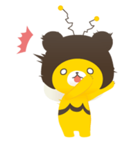 Bear " Mitsuo " sticker #10278269