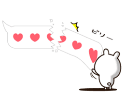 Balloon Lovely white rabbit chan sticker #10278351
