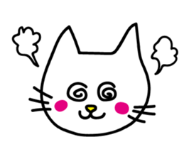 Sen Yai the Cat sticker #10278666