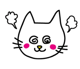 Sen Yai the Cat sticker #10278666