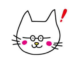 Sen Yai the Cat sticker #10278684