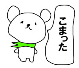 The KOMMATA Bear sticker #10278737