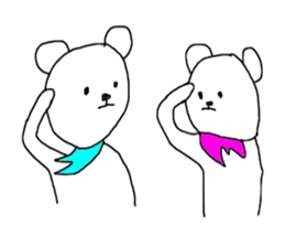 The KOMMATA Bear sticker #10278752