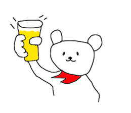 The KOMMATA Bear sticker #10278757