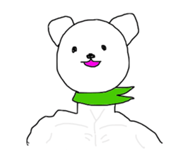 The KOMMATA Bear sticker #10278761
