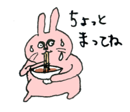 Not cute forest animals sticker #10278790