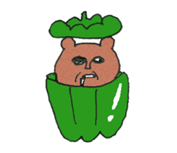 Not cute forest animals sticker #10278801