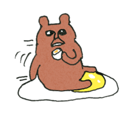 Not cute forest animals sticker #10278802