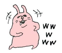 Not cute forest animals sticker #10278803