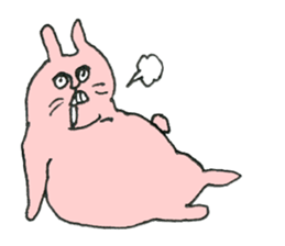 Not cute forest animals sticker #10278806