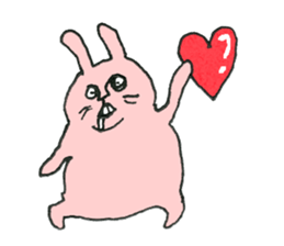 Not cute forest animals sticker #10278807