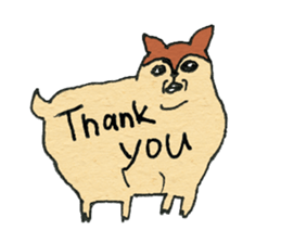 Not cute forest animals sticker #10278813