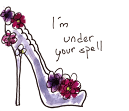 Life in heels sticker #10279301