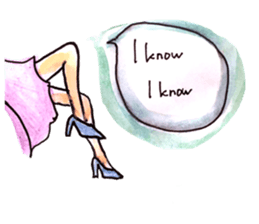 Life in heels sticker #10279307