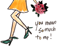 Life in heels sticker #10279308