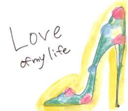Life in heels sticker #10279317