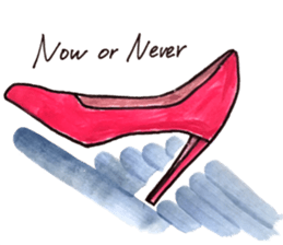 Life in heels sticker #10279325