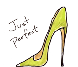 Life in heels sticker #10279326