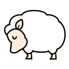 Can sheep beat a wolf? sticker #10279417