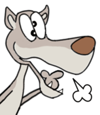 Can sheep beat a wolf? sticker #10279420