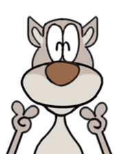 Can sheep beat a wolf? sticker #10279421