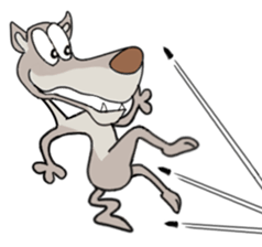 Can sheep beat a wolf? sticker #10279426