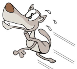 Can sheep beat a wolf? sticker #10279427