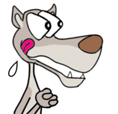 Can sheep beat a wolf? sticker #10279429