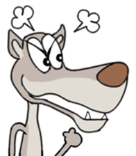 Can sheep beat a wolf? sticker #10279432