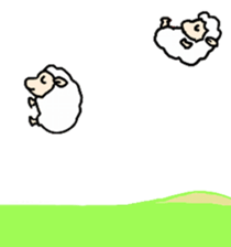 Can sheep beat a wolf? sticker #10279451