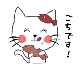 office lady cat sticker #10279903