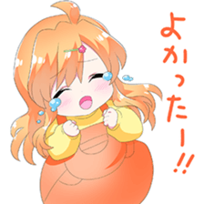 moe! Tender girl sticker #10279947