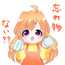moe! Tender girl sticker #10279951