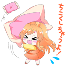 moe! Tender girl sticker #10279952