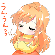 moe! Tender girl sticker #10279968
