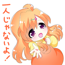 moe! Tender girl sticker #10279970