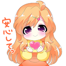 moe! Tender girl sticker #10279975