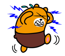 Liu-Lang Bear-Face for fear sticker #10280299