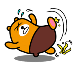 Liu-Lang Bear-Face for fear sticker #10280303