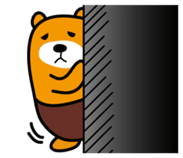 Liu-Lang Bear-Face for fear sticker #10280307