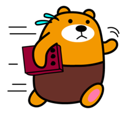 Liu-Lang Bear-Face for fear sticker #10280313