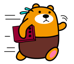 Liu-Lang Bear-Face for fear sticker #10280313